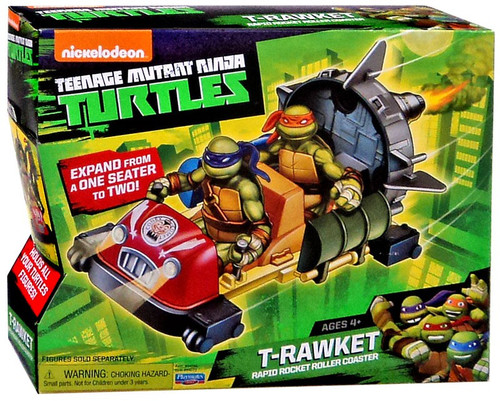 Teenage Mutant Ninja Turtles Nickelodeon T-Rawket Action Figure