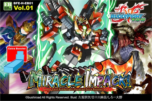 Future Card BuddyFight Trading Card Game Miracle Impack LOT