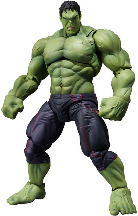 Marvel Avengers Age Of Ultron S H Figuarts The Hulk 7 75 Action Figure Age Of Ultron Bandai Japan Toywiz - hulk abs roblox