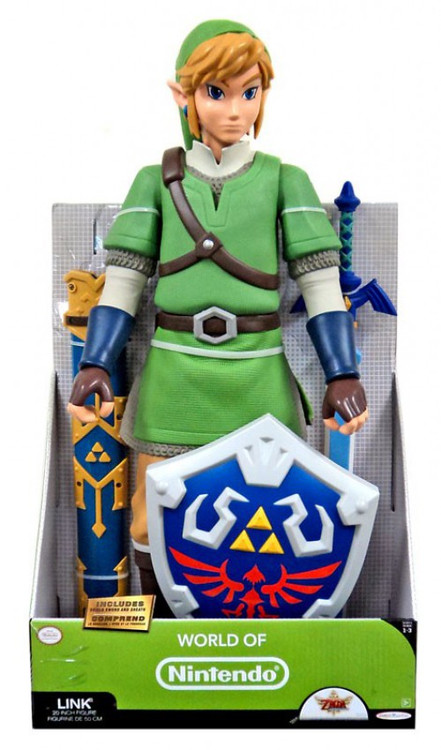 World of Nintendo Legend of Zelda Link 20 Big Deluxe Figure