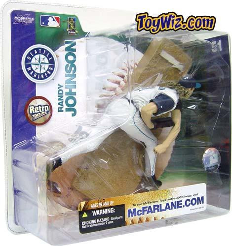 Randy Johnson MLB Series 7 フィギュア McFarlane Toys MLB Seattle Mariners Sports Picks Baseball