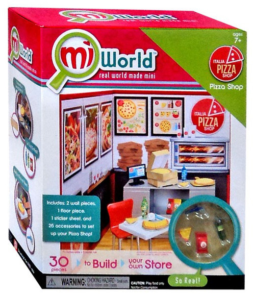 MiWorld Italia Pizza Shop Playset Jakks Pacific - ToyWiz