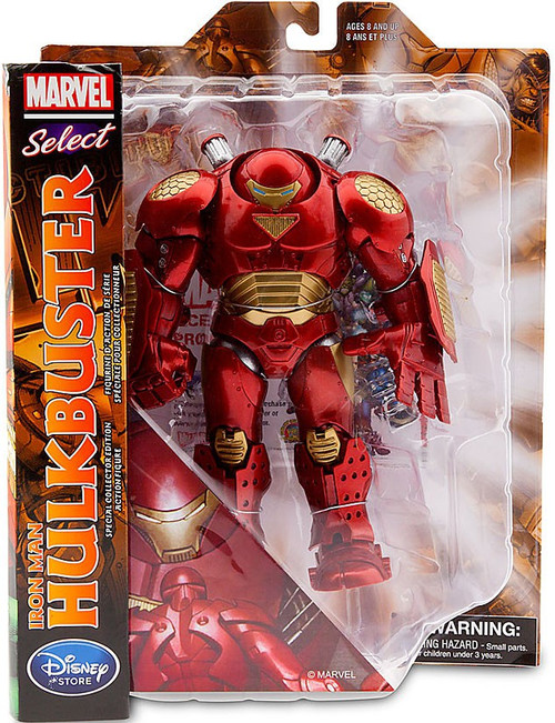 Disney Avengers Marvel Select Iron Man Hulkbuster Exclusive Action Figure