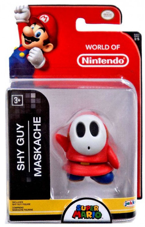 World of Nintendo Super Mario Shy Guy 2.5-Inch Mini Figure、ToyWiz、kayou