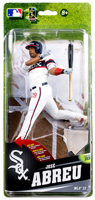 McFarlane Toys MLB Chicago White Sox Sports Picks Baseball Series 33 Jose  Abreu Action Figure Alternate Home Uniform - ToyWiz