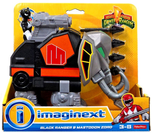 Imaginext Power Ranger Black Ranger Mastodon Zord Imaginext Power Ranger Black Ranger Mastodon Zord