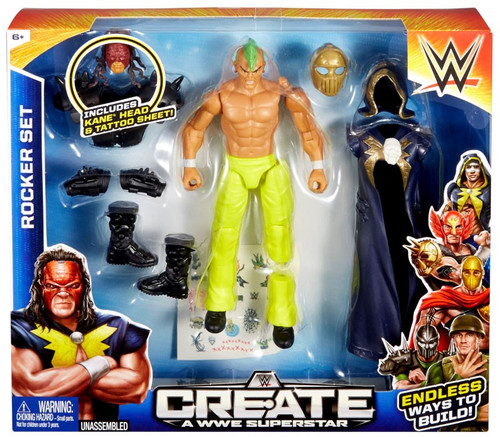 create a wwe superstar action figure