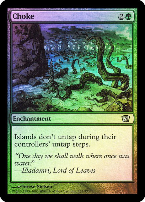 窒息/Choke  8ED英語foil mtgeightheditionchokefoil__448