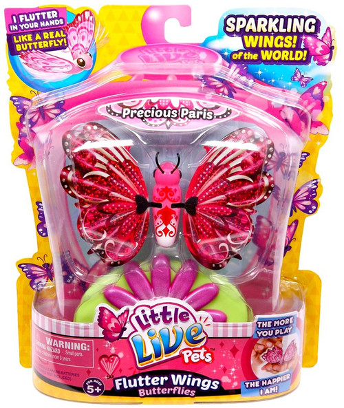 Little Live Pets My Butterfly Precious Paris Starter Pack Moose