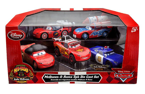 Disney Pixar Cars McQueen-O-Rama 143 Diecast Car 5-Pack - ToyWiz