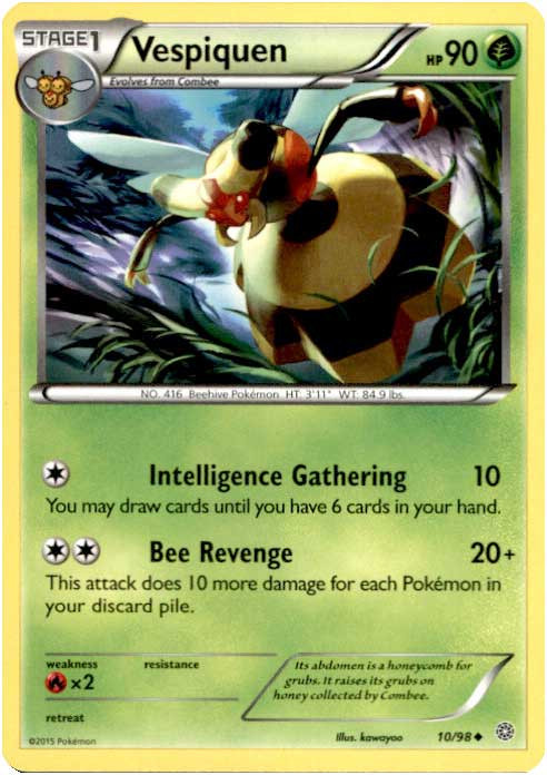 Pokemon Trading Card Game XY Ancient Origins Single Card Uncommon