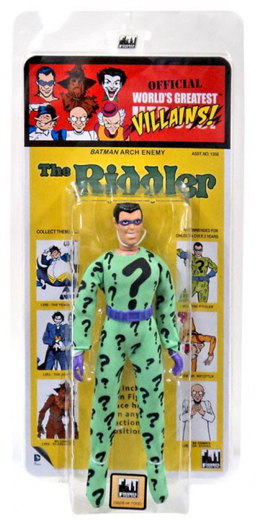 DC World's Greatest Heroes! Kresge Retro Style Series 1 The Riddler Retro Action