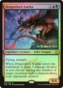 MTG 龍王 アタルカ Dragonlord Atarka 30周年 未開封 Dragonlord Atarka | Dragons of Tarkir | Star City Games