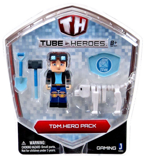 Tube Heroes TDM Exclusive Action Figure Hero Pack Jazwares - ToyWiz