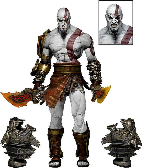 Figurine NECA God Of War Kratos 18cm - Jeu Vidéo Sony - Édition 2024 - Sous Blister