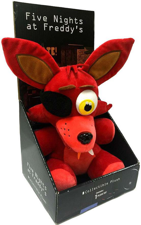 New FNAF Five Nights At Freddy's 6 Nightmare Red Foxy Plush Toy