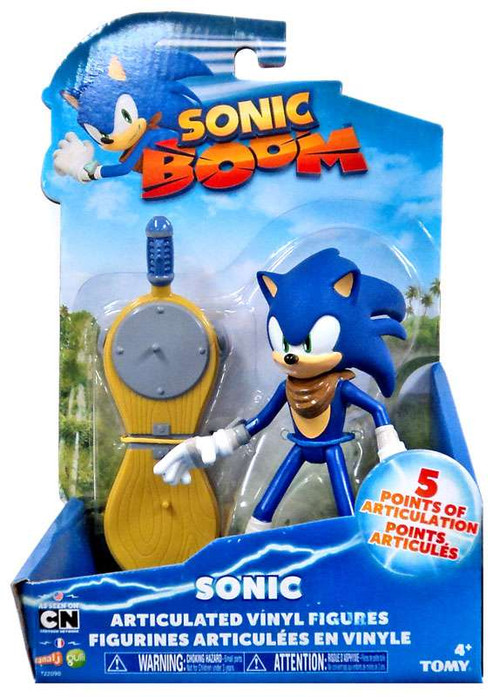 Sonic The Hedgehog Sonic Boom Sonic 3 Action Figure 22001 Mouth Closed  TOMY, Inc. - ToyWiz