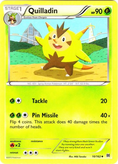 quilladin card