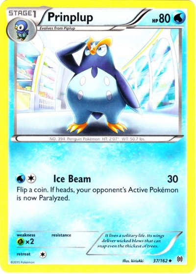 prinplup pokemon card value (28/108) - BW Evolves from Piplup Type Prinplup Pokmon card Pokemon |