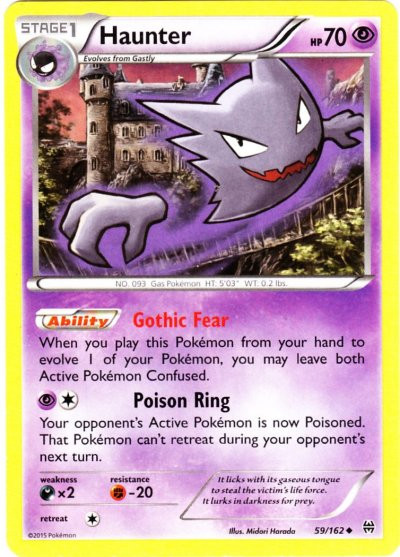 Pokemon Trading Card Game XY BREAKthrough Single Card Uncommon