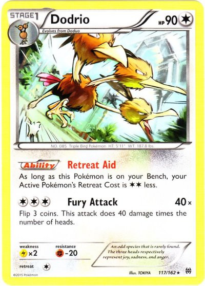 rare doduo card Amazon.com: Pokemon - Doduo 084/165 - Pokemon 151 - Reverse Foil main image 0