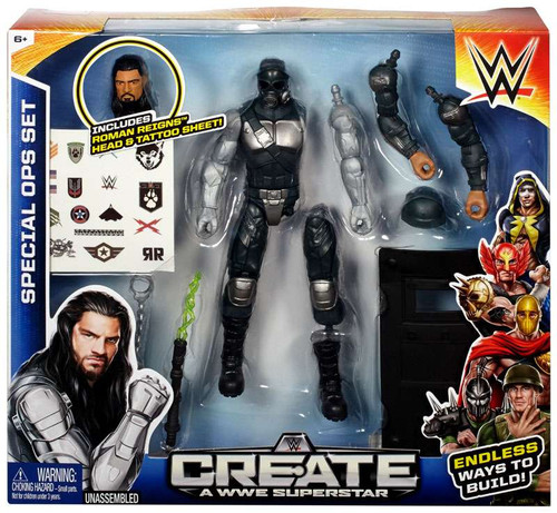 create a wwe superstar action figure