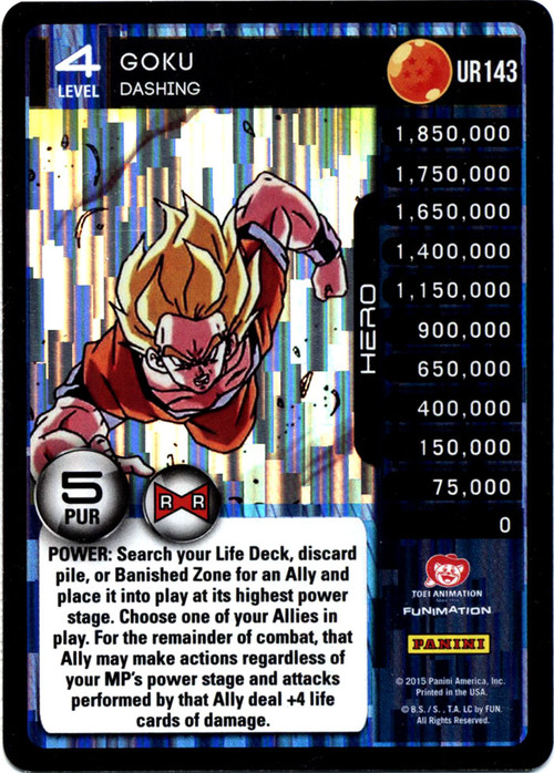 Dragon Ball Z CCG Evolution Single Card Ultra Rare Goku ...