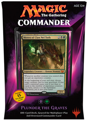 Magic The Gathering Commander 2015 Plunder the Graves Deck Wizards of the  Coast - ToyWiz