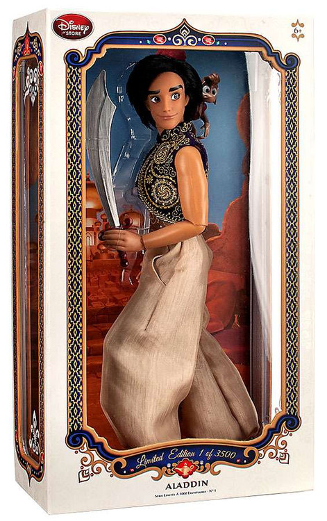 Disney Aladdin Aladdin Exclusive 17 Doll Limited Edition of 3500