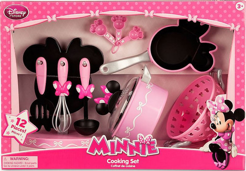 Buy Disney Store Minnie Mouse Kitchen Play Set Pots n Pans Cooking Set  Kitchen Online at desertcartParaguay