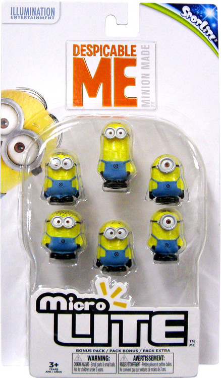 Despicable Me Minions Micro Lite 6-Pack Tech4Kids - ToyWiz