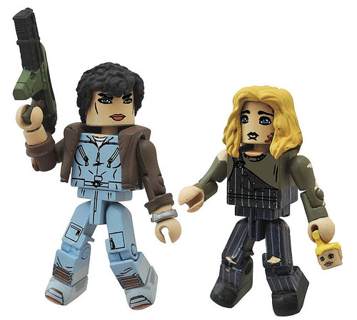Aliens Minimates Series 2 Jumpsuit Ripley Newt 2 Minifigure 2-Pack