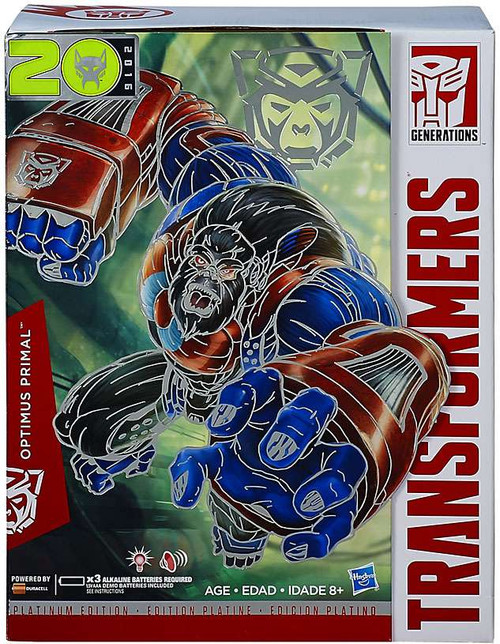 Transformers Generations Platinum Edition Optimus Primal Action