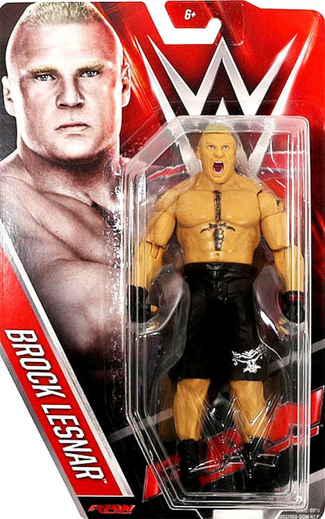 WWE MATTEL Basic 135 – Action Figure Brock Lesnar 15,2 Cm, Posabile, Da Collezione, Dai 6 Anni - 3