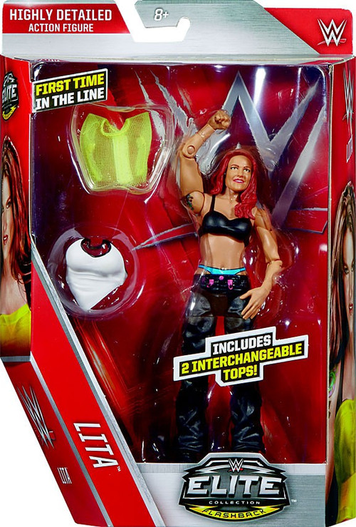 WWE Elite Collection Royal Rumble Lita Wrestling Figure True FX Target NIB  WWF