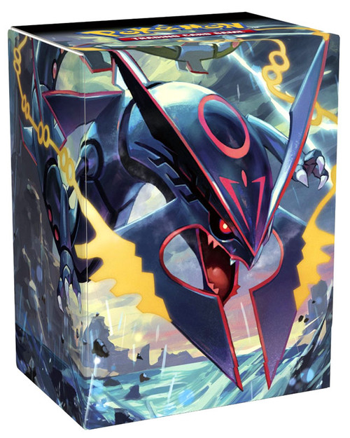 Pokemon Shiny Mega Rayquaza Deck Box Pokemon International - ToyWiz