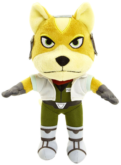 Starfox World of Nintendo Fox McCloud 7 Plush Jakks Pacific - ToyWiz