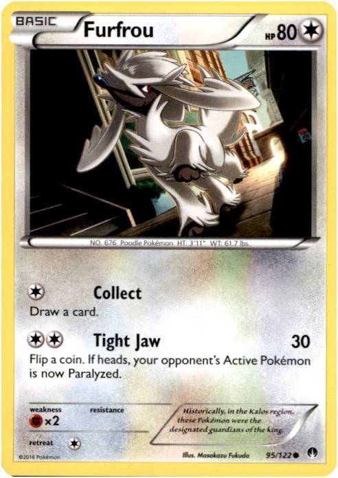furfrou pokemon card value Pokemon Furfrou (88/347) Prismatic Evolutions LP