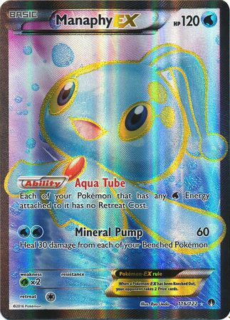 manaphy ex pokemon card value 2016 XY BREAKPOINT #116 FULL ART PSA 6 EX #112482363 Evolves from null Type Amazon.com: Pokemon - Manaphy-EX (116/122)