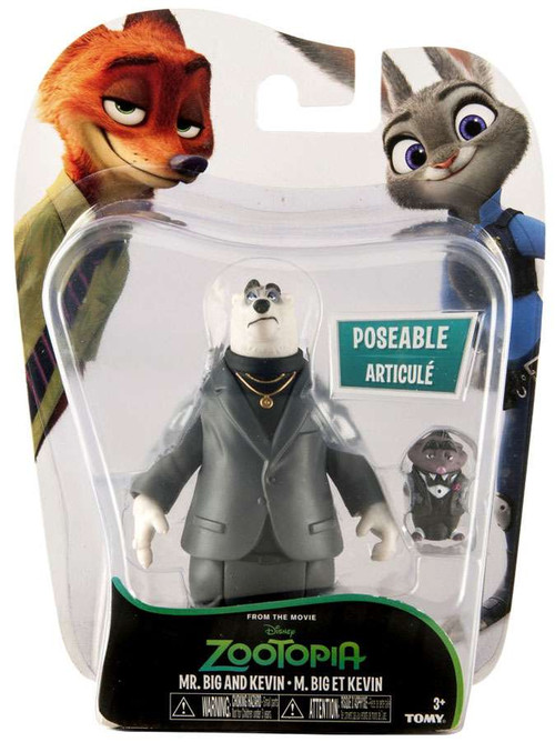 Disney Zootopia Mr. Big Kevin Mini Figure 2-Pack Tomy - ToyWiz