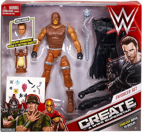 Create your own hot sale wrestling action figure