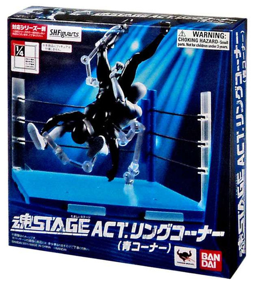 TAMASHII NATIONS – Act Ring Corner Et Chaise Pliante – Accessoire Pour S.H.Figuarts – Ring De Catch Miniature