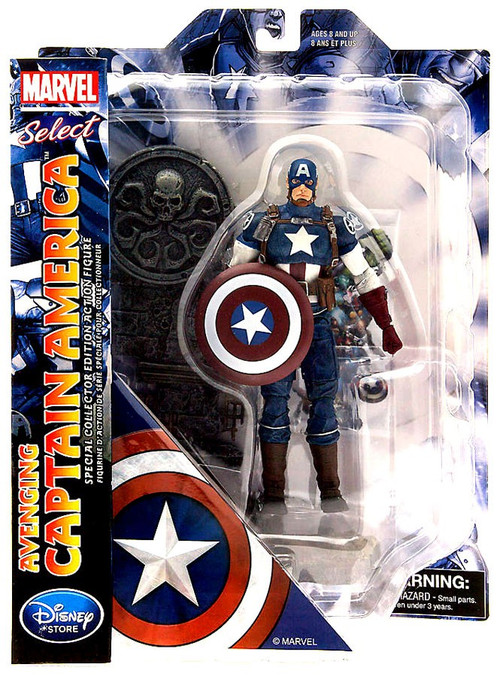 特撮 DIAMOND SELECT TOYS Marvel Select: Avengers Infinity War Captain America Action Figure Marvel Avengers Infinity War Marvel Select Captain America 7