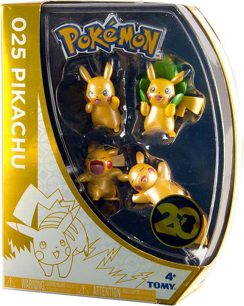 pikachu 20th anniversary figure