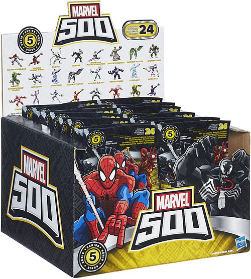 Marvel 500 Micro Series 5 Mystery Box 24 Packs Hasbro - ToyWiz