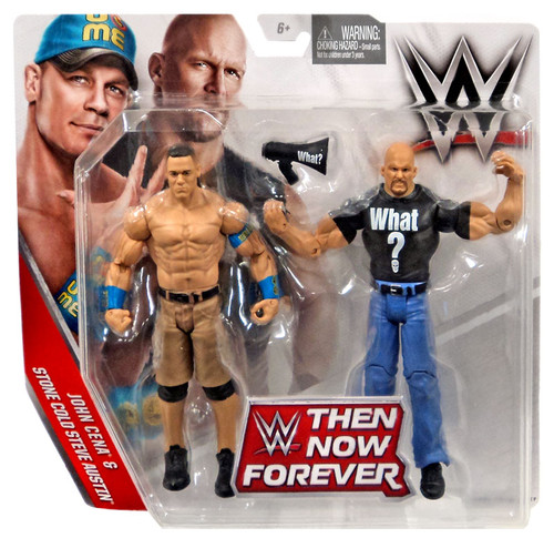 WWE WrestleMania The Rock & John Cena Figures, 2 Pack : : Toys