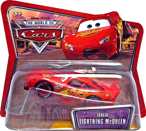Disney Pixar Cars World of Cars Main Series Tongue Lightning McQueen 155  Diecast Car Checkout Lane Packaging Mattel Toys - ToyWiz
