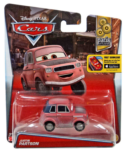 オールドディズニーCARS Paris Disney Pixar Cars Paris Parts Market Justin Partson 155
