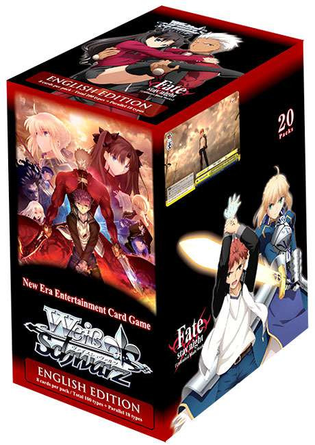 weiss schwarz fate zero booster box Build Divide TCG Pack Fate/Zero (box / 16 pack) in anime adventures Fate/Stay Night: Booster Box -