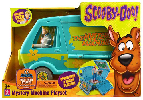 Scooby-Doo 50 Years Mystery Machine Playset Includes Fred